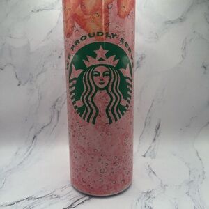 Strawberry Starbucks 20oz tumbler